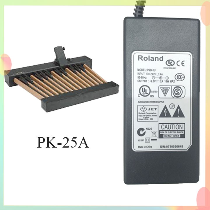 Sạc Roland 9v 2a cho Pedal Keyboard PK-25A, PK-6, PK-7A, PK-9