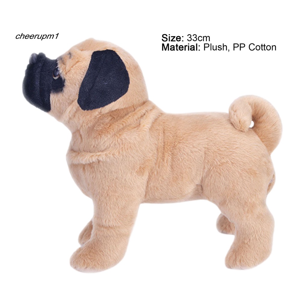 Thú Nhồi Bông Hình Chú Chó Pug Đáng Yêu