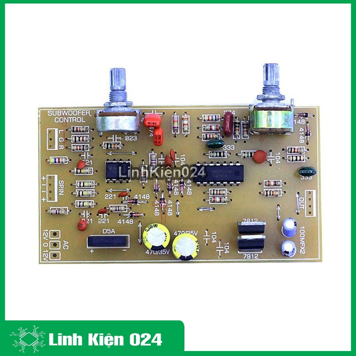 Board Sub (Tần Số 40hz-250hz) Dùng Cho Các Thùng Loa Sub