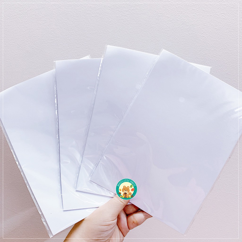 Giấy chiết washi tape MIAO'S LITTLE FOREST giấy bóng dán băng dính sticker lõi thay dùng cho sổ chiết