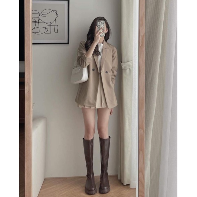 áo vét 1lớp dáng dài siêu xinh