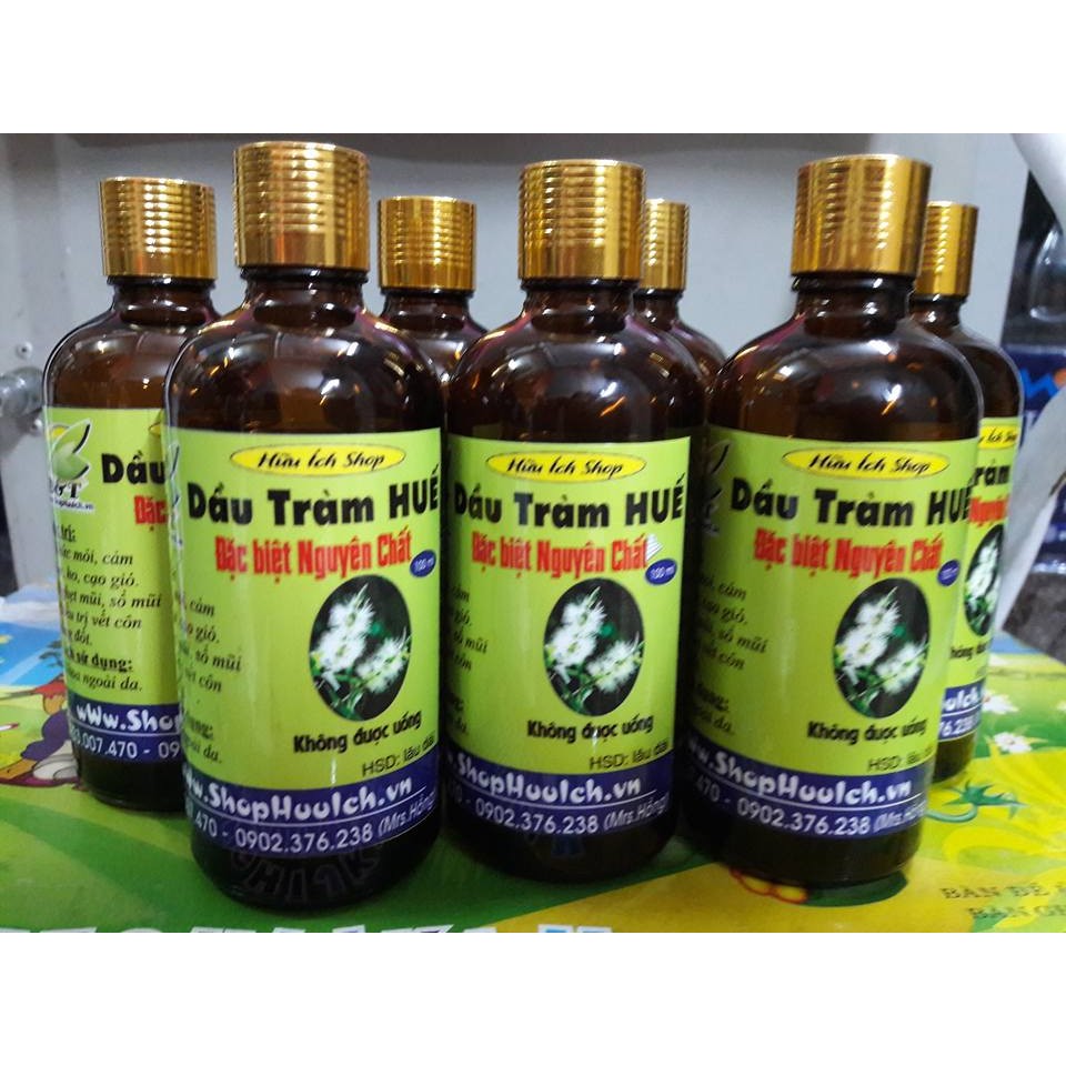 TINH DẦU TRÀM HUẾ 50ML ĐẶC BIỆT NGUYÊN CHẤT