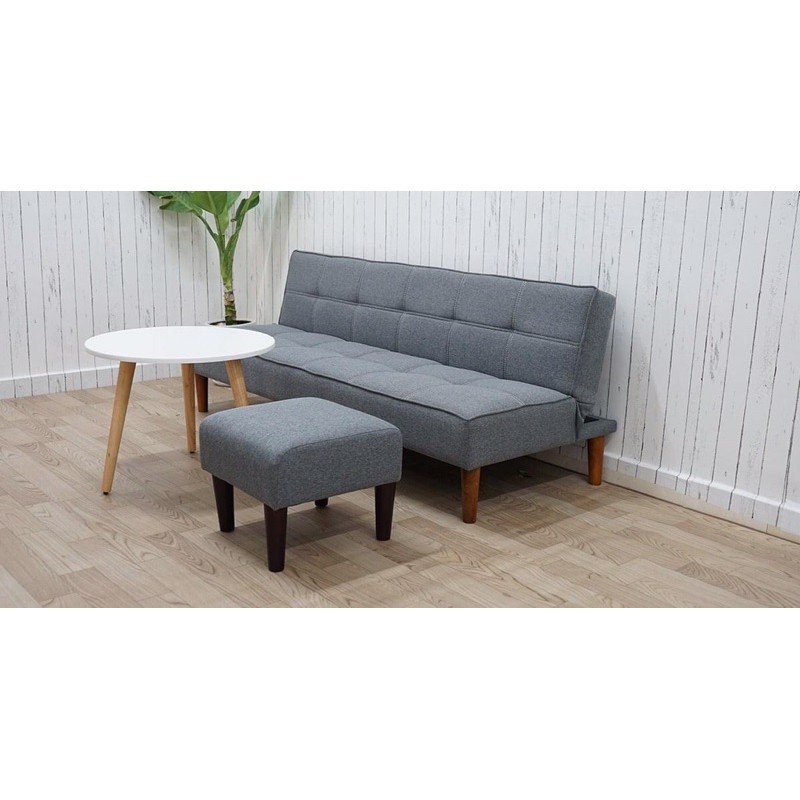 Siêu Sale Bàn Trà Sofa Mặt Tròn Trắng BT50M