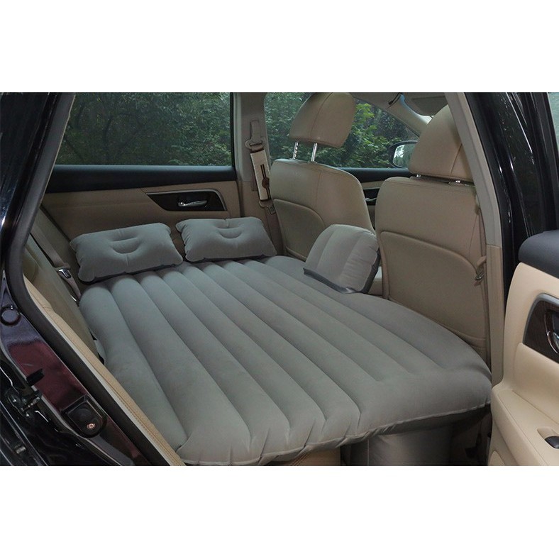 Đệm hơi ô tô, giường hơi ô tô có kèm bơm và 2 gối (có đủ màu)