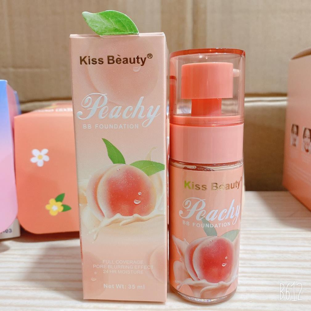 Kem Nền Che Khuyết Điểm Kiss Beauty Lá Đào G316