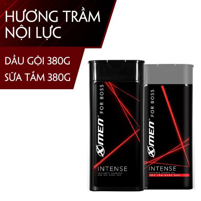 Bộ sữa tắm+ dầu gội+ gel vuốt tóc Xmen For Boss