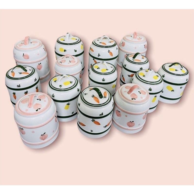 Vại muối dưa,muối cà,đựng gạo - Hàng sứ Bát Tràng