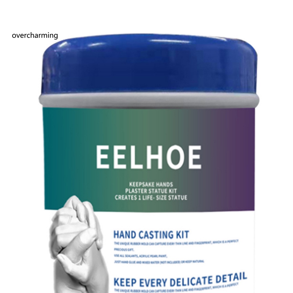 1 Bộ Bột Đúc Mô Hình Bàn Tay 3D Dùng Làm Đồ Thủ Công Cho Cặp Đôi