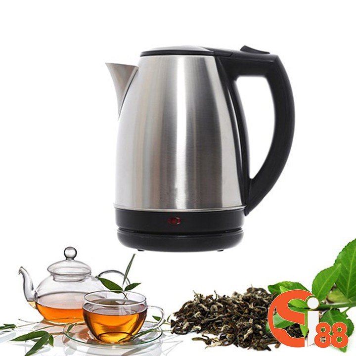 Ấm siêu tốc inox Electric Kettle 1.8L giá rẻ hàng đẹp GD56