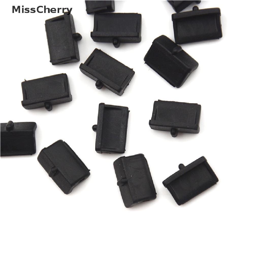 Bộ 20 Nắp Nhựa Mềm Bọc Cổng USB Chống Bụi