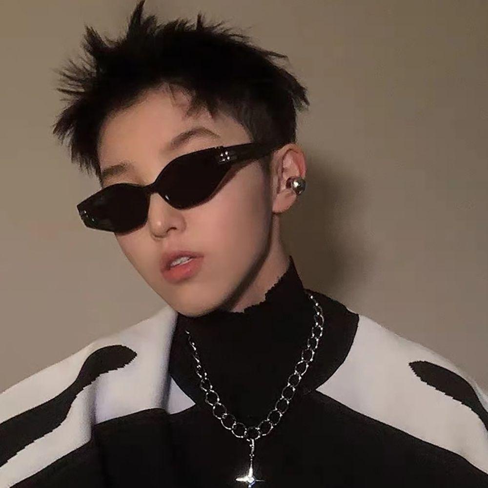 Kính Mát Hình Đa Giác Phong Cách Hip Hop Hàn Quốc Cổ Điển Dành Cho Nữ