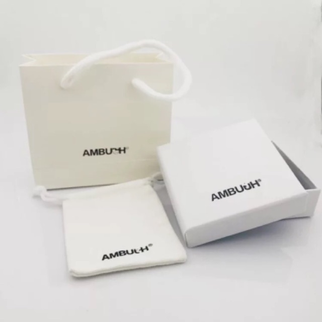 Vòng cổ Ambush x Nik3 herringbone chain necklace ss20