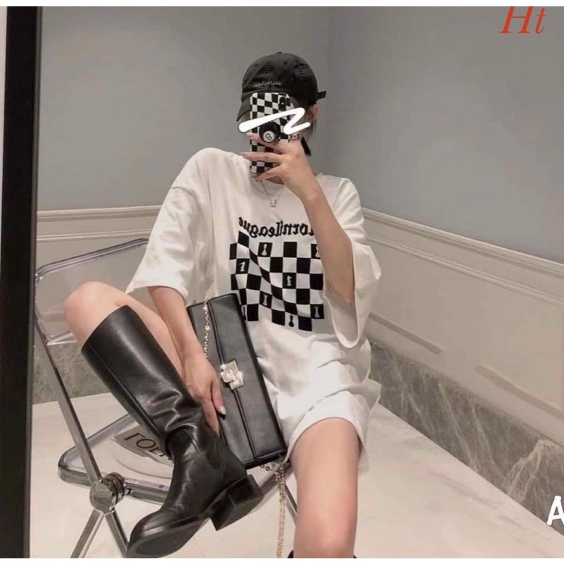 Áo phông bàn cờ Lori H2A858