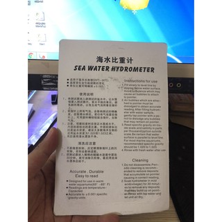 Thước đo độ mặn hồ cá koi Resun SWH-01