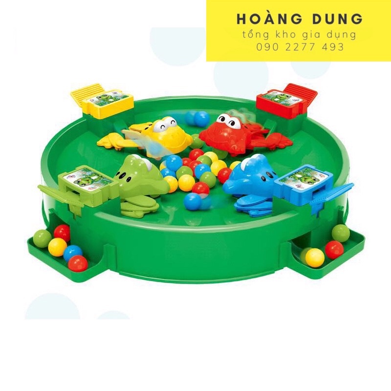 Bộ Đồ Chơi Ếch Ăn Kẹo Bi Cho 4 Người Chơi - Kho Gia Dụng Hoàng Dung