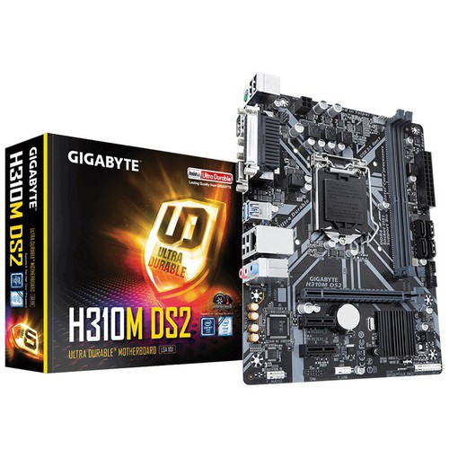 Main Gigabyte H310M-DS2 Chipset Intel H310-Socket LGA1151- VGA onboard - GAH310M-DS2