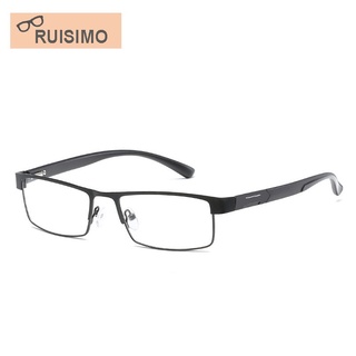 RUISIMO Mắt kính gọng hình chữ nhật chống ánh sáng xanh cho nam CJ070