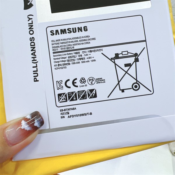 Pin gắn trong Samsung T385 EB-BT367ABA, bảo hành đổi trả.