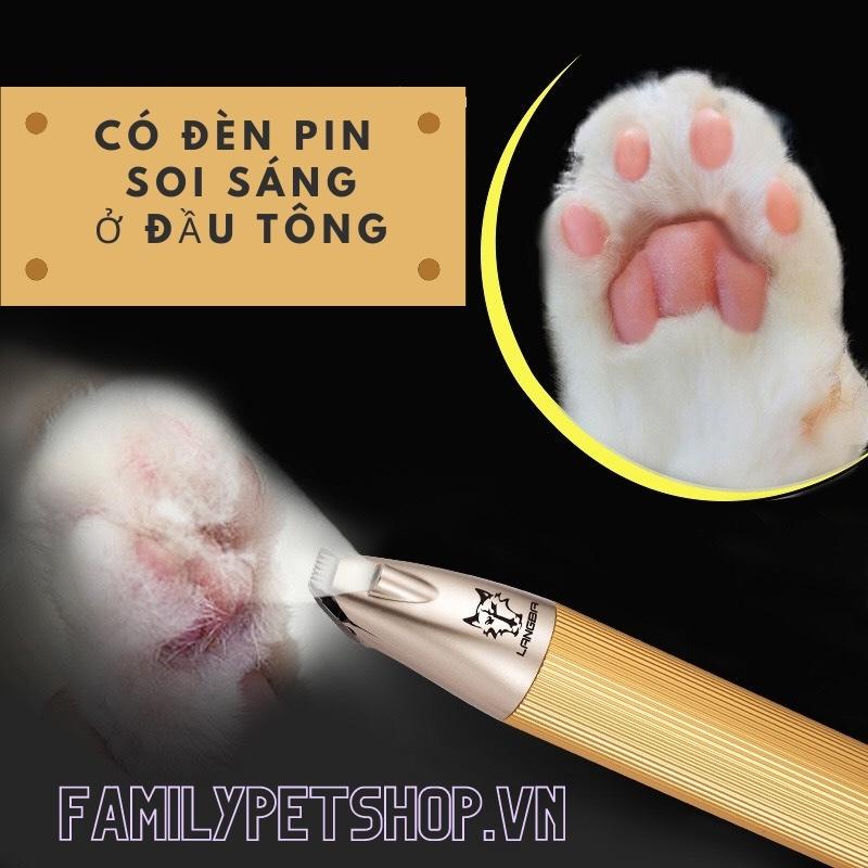 Tông đơ cạo lông bàn chân chó mèo - familypetshop.vn