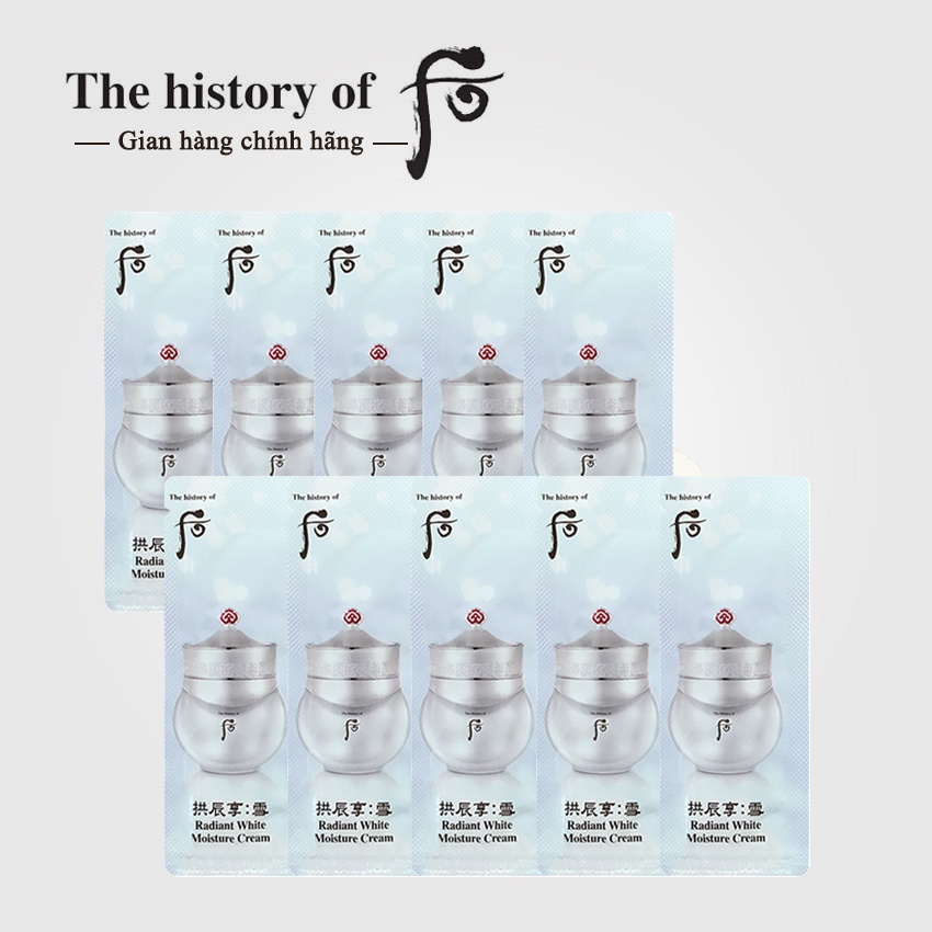 Kem dưỡng trắng da Whoo Radiant White Moisture Cream - Kem Whoo trắng