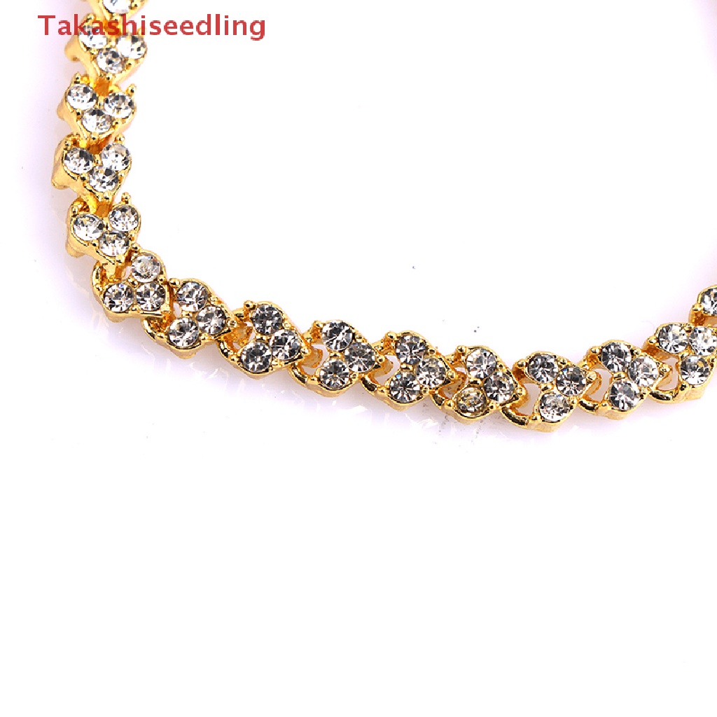 (Takashiseedling) Vòng Tay Hạt Pha Lê Từ Tính Chăm Sóc Sức Khỏe Giảm Cân Cho Nữ