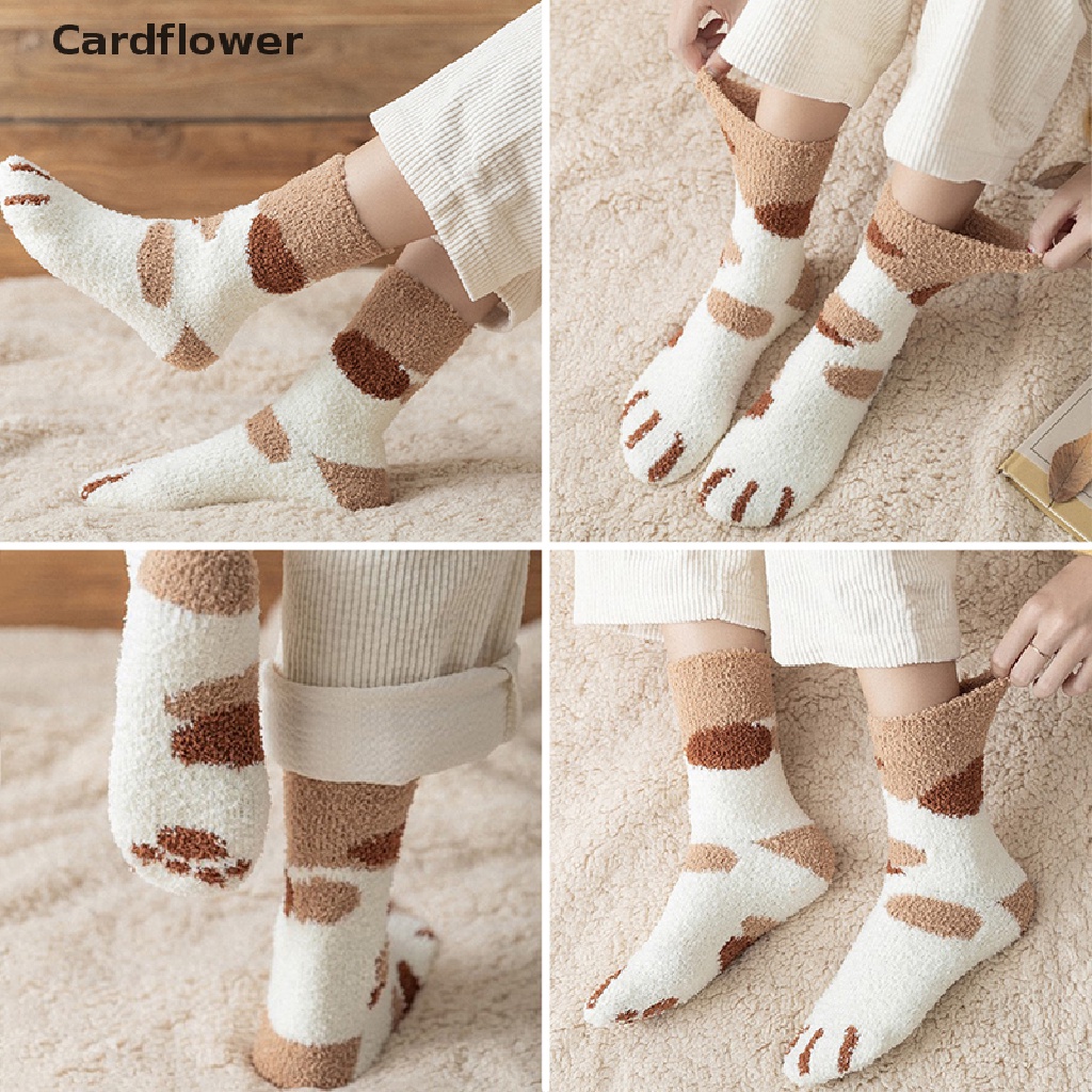 Vớ giữ ấm chân hình chân mèo dễ thương dành cho nữ