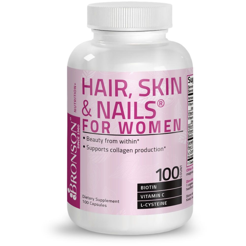 Organic Vitamin Hair, Skin & Nails - 100 viên Mỹ - Đẹp da, tóc, móng