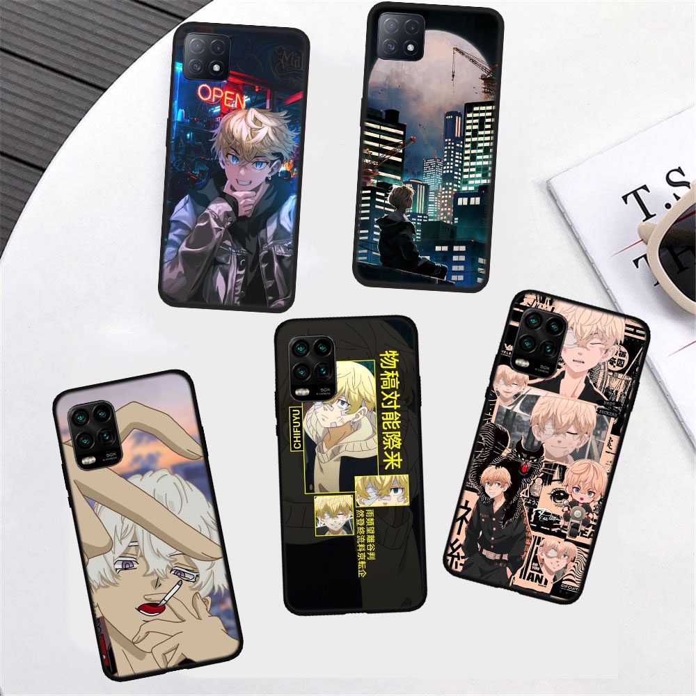 Ốp Điện Thoại Dẻo Họa Tiết Hoạt Hình Tokyo Revengers Chifuyu Cho Samsung Galaxy Note 9 A82 A70 A50S A50 A40S A30S A30 A20S A20 A12 Ir100