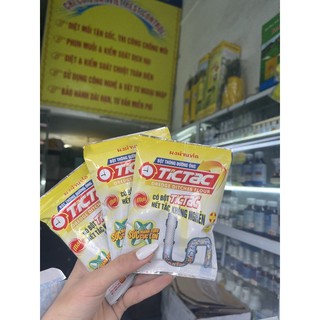 Combo 5 gói bột thông cống TICTAC ( thông cống , chậu rửa,...)