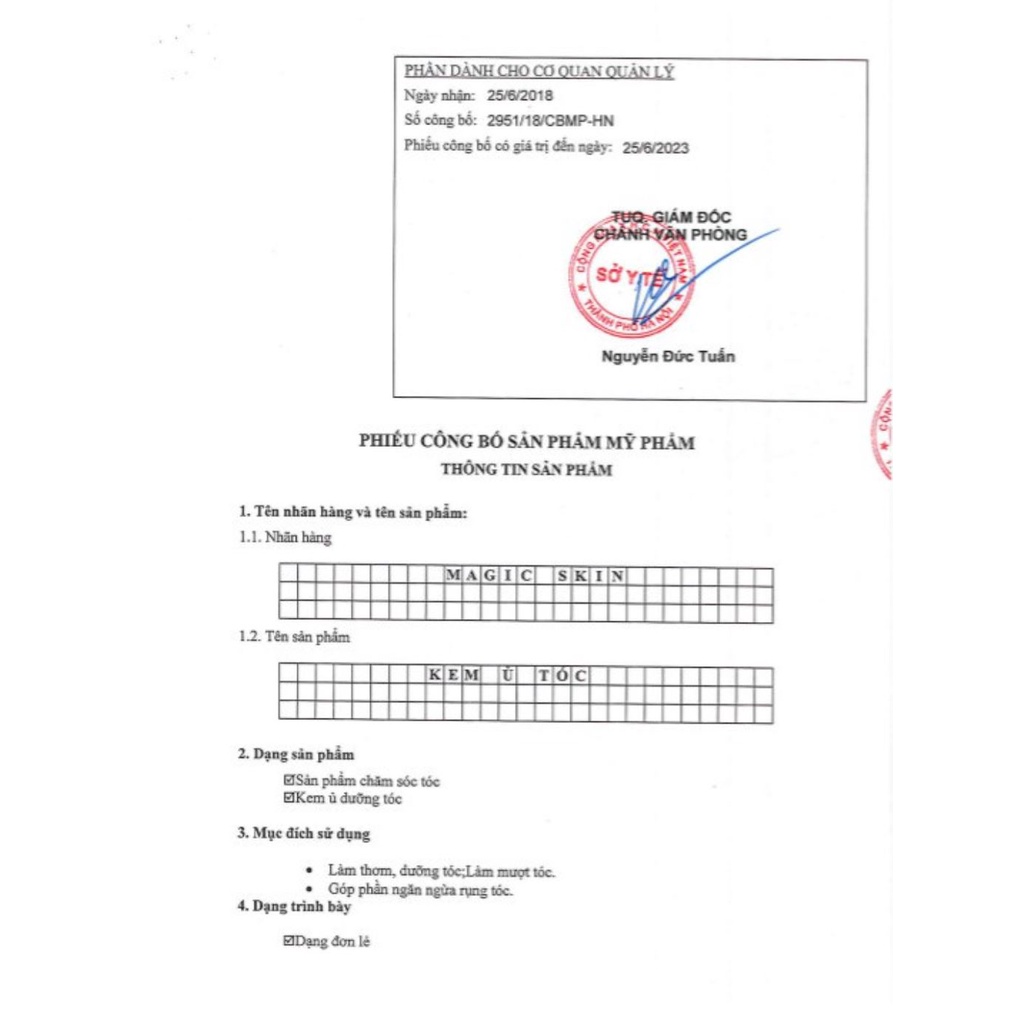 Bộ đôi Gội Xả Tái Sinh MAGIC SKIN - Dầu gội dầu xả dưỡng tóc magicskin | Chính hãng