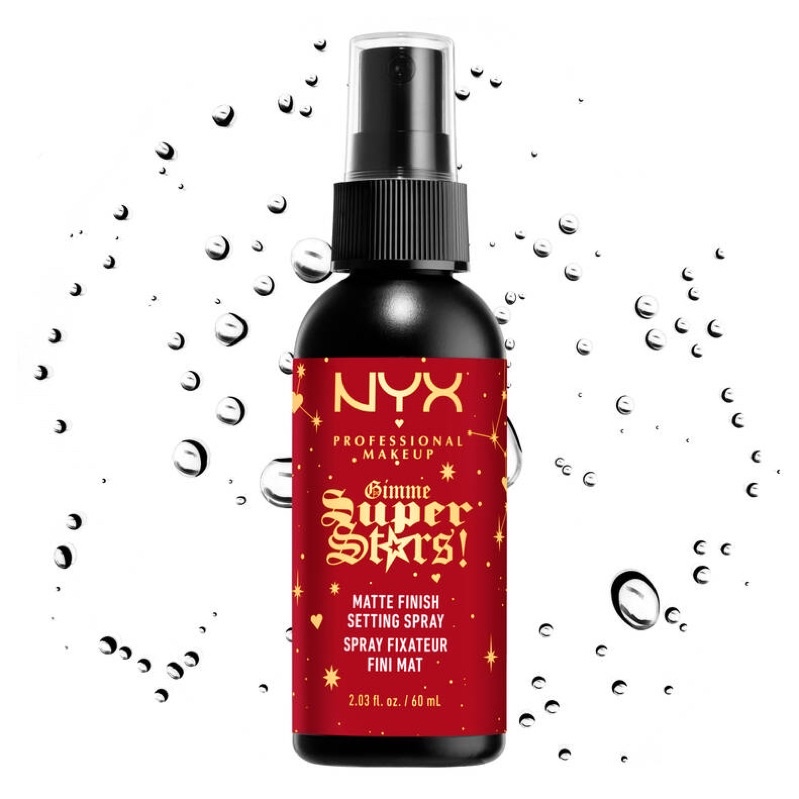 Xịt khoá nền Nyx Dewy Finish và Matte finish