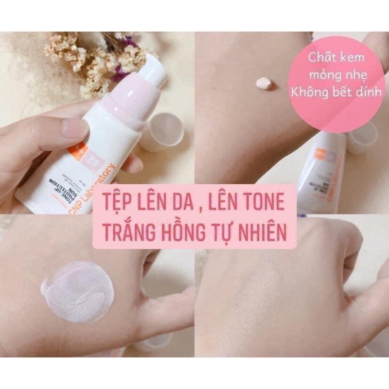 KEM CHỐNG NẮNG CNP LABORATORY TONE UP PROTECTION SUN SPF42