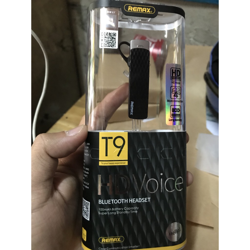TAI NGHE BLUETOOTH REMAX CHÍNH HÃNG T9 - BH 12 THÁNG