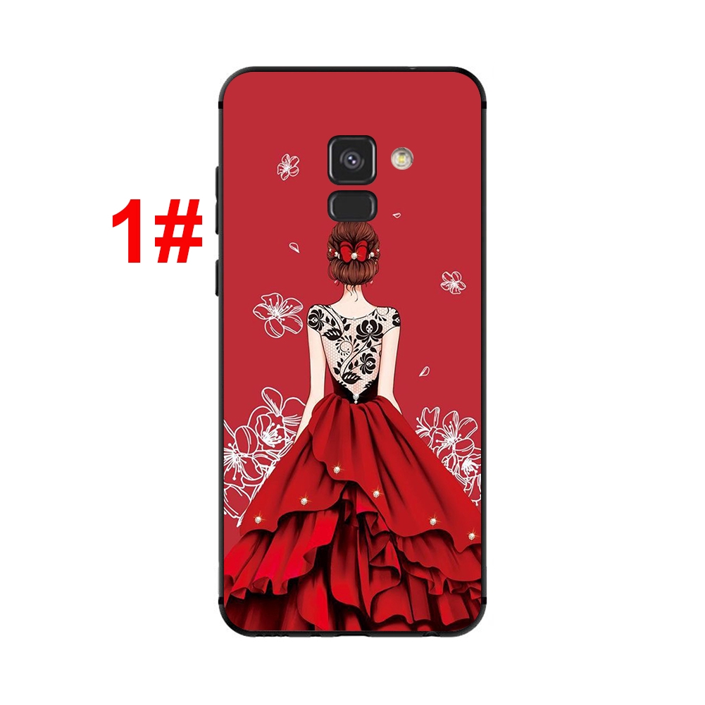 Ốp lưng hình cô gái cho Samsung S20 Ultra A51 A71 A81 A91 Note 8 9 10 Lite Plus 68S
