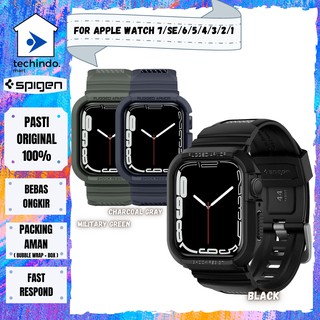 SPIGEN Dây Đeo Kiểu Giáp Cho Đồng Hồ Thông Minh Apple Watch Series 7 / SE / 6 / 5 / 3 / 2 / 1 45mm / 44mm / 41mm / 40mm