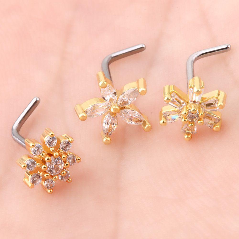 SUMU Khuyên Mũi Bằng Thép Không Gỉ Thời Trang Cá Tính