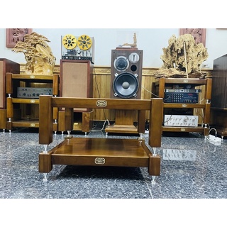 Kệ audio - kệ amply 2 tầng 43,5cm gỗ xoan đào