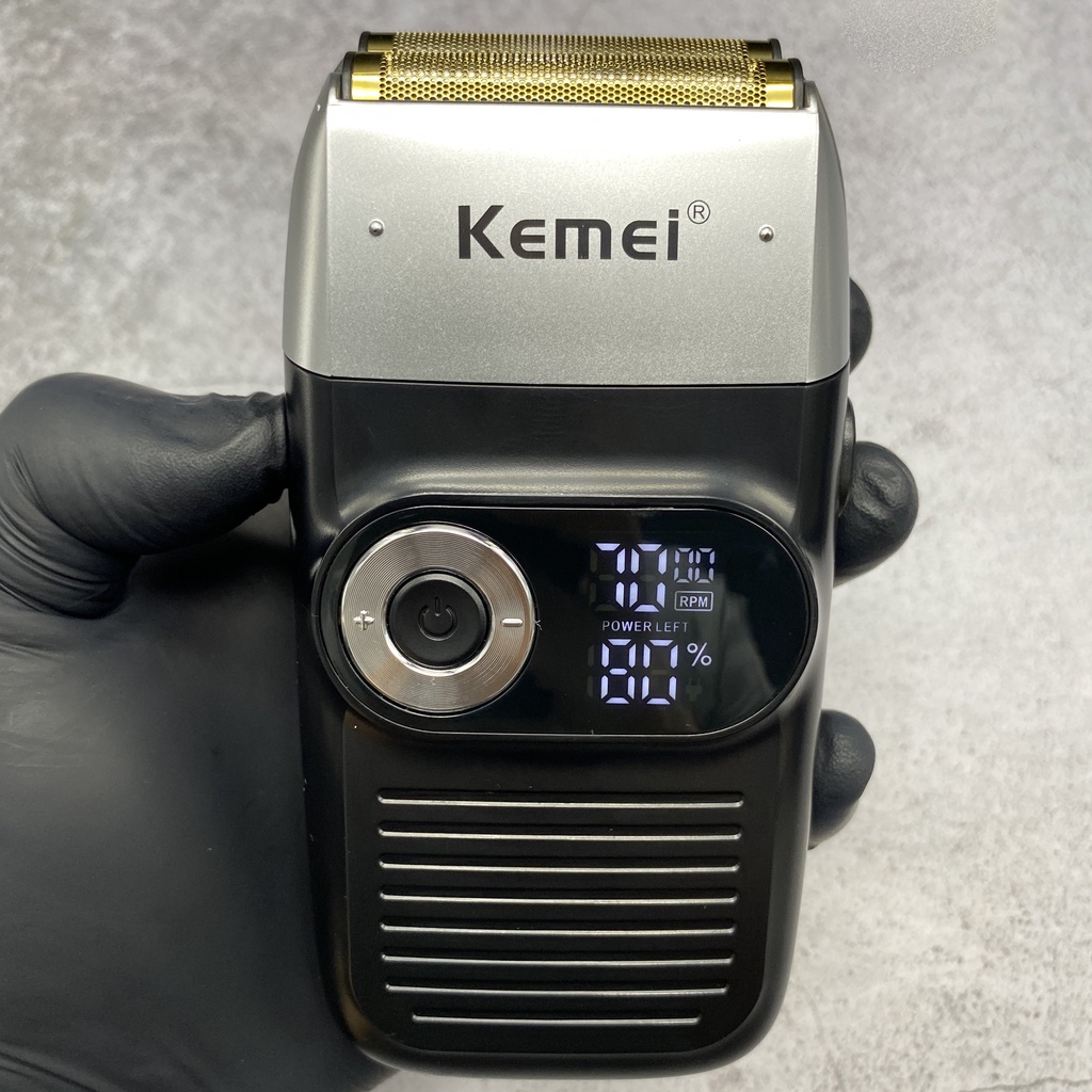 Cạo khô Kemei 2026 - Dùng 2h liên tục - 9000spm/phút - Siêu bén - Nhỏ gọn - Tiện lợi