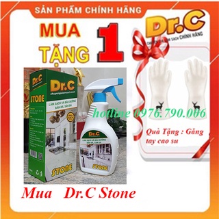 Dr.C Stone -Chất tẩy rửa làm sạch các vết keo sơn, vết bẩn trên bề mặt đá, gạch, tường -Hàng chính hãng