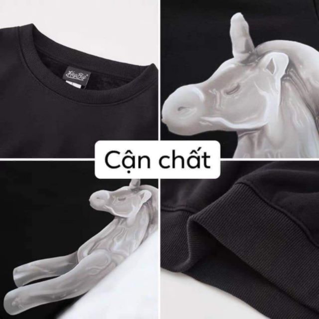 Áo nỉ nelly ngựa