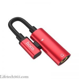 Cáp USB Type C ra 2 cổng Type C & Audio HOCO LS19