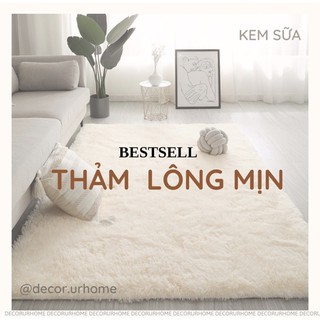 Thảm Lông Trải Sàn- Thảm lông mịn kích tước 1m6x2m( có ảnh thật)