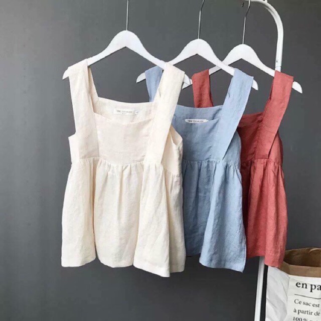 Áo babydoll 2 dây cao cấp