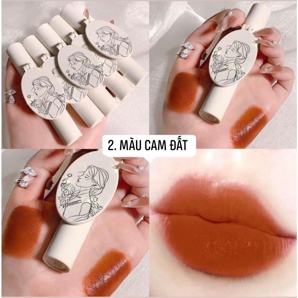 [SẴN] Son gương Maffick 6 màu tone cam trắng da | BigBuy360 - bigbuy360.vn