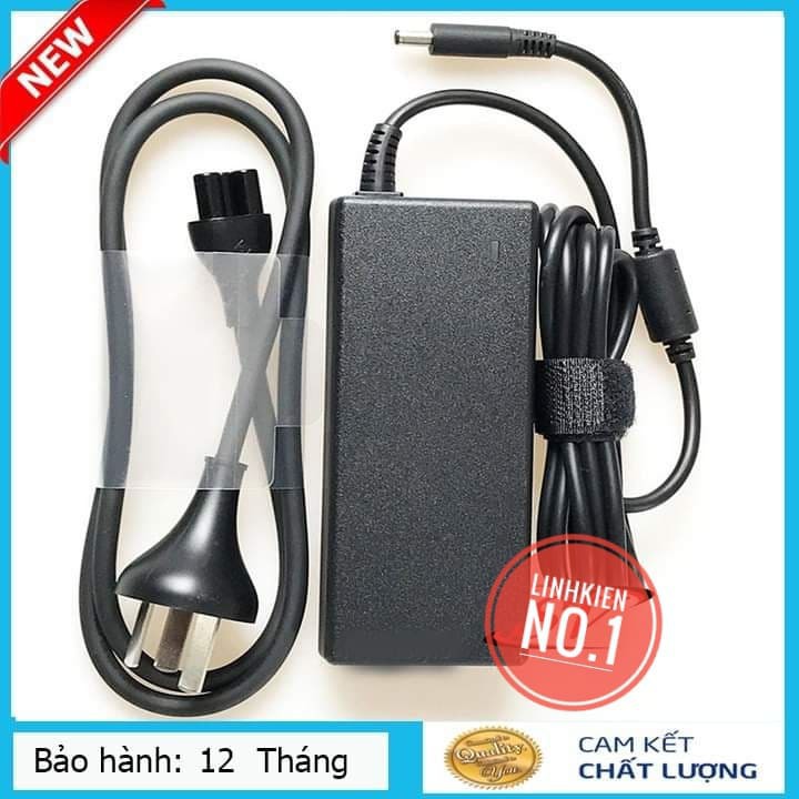 Sạc dell 4,62 kim nhỏ ⚜️FREESHIP⚜️ Sạc Laptop Dell 19.5V 4.62A (90w) Chân Kim Nhỏ Chính Hãng (Adapter Dell 19.5V - 4.62A