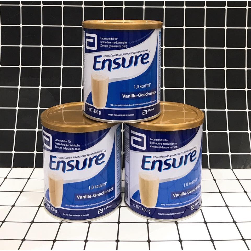 Sữa Bột Ensure Đức Nutrition Powder 400g (NỘI ĐỊA ĐỨC)