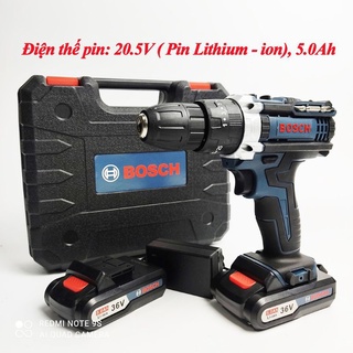 Máy khoan pin. B.0.S.C.H36v động cơ sử dụng 100% đồng