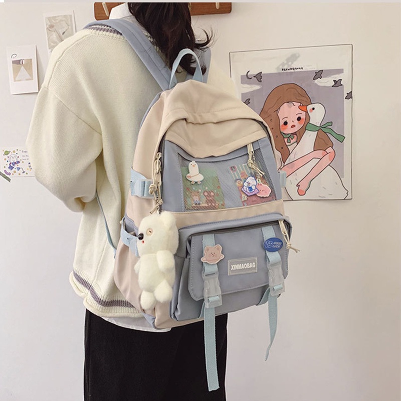 Ba Lô Đi Học / Du Lịch Phong Cách Harajuku Cho Nữ