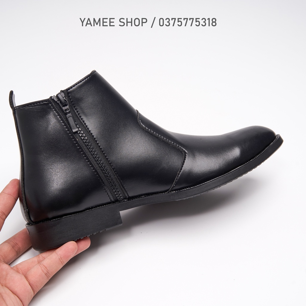 Giày Chelsea Boots Classic khoá kéo, cổ lửng, đế khâu chắc chắn | BigBuy360 - bigbuy360.vn