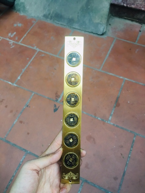 Thước lục đế ngũ đế dài 20cm vật phẩm phong thuỷ tài lộc